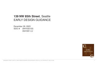 139 NW 85th St design proposal