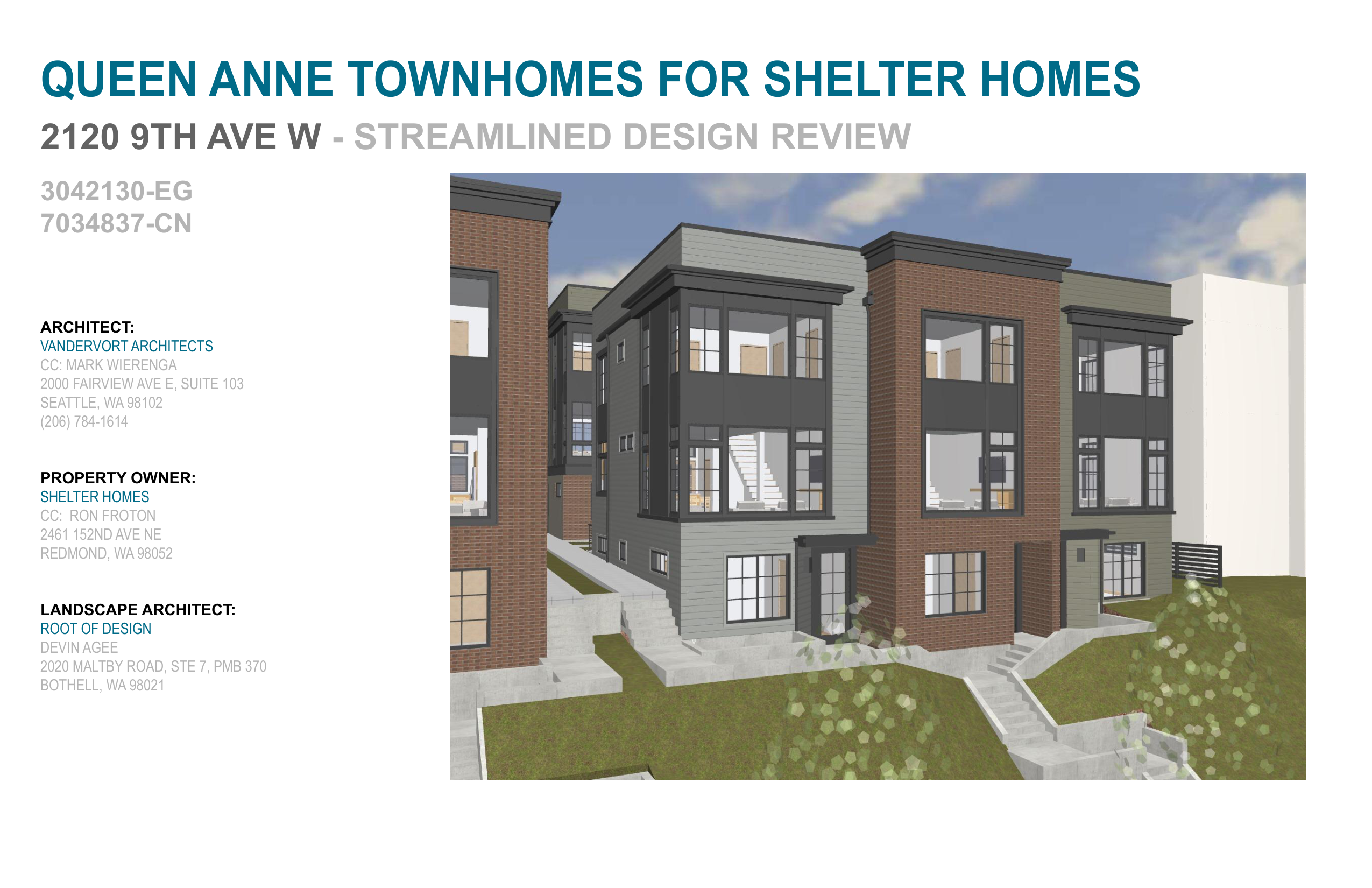 2122 9th Ave W design proposal