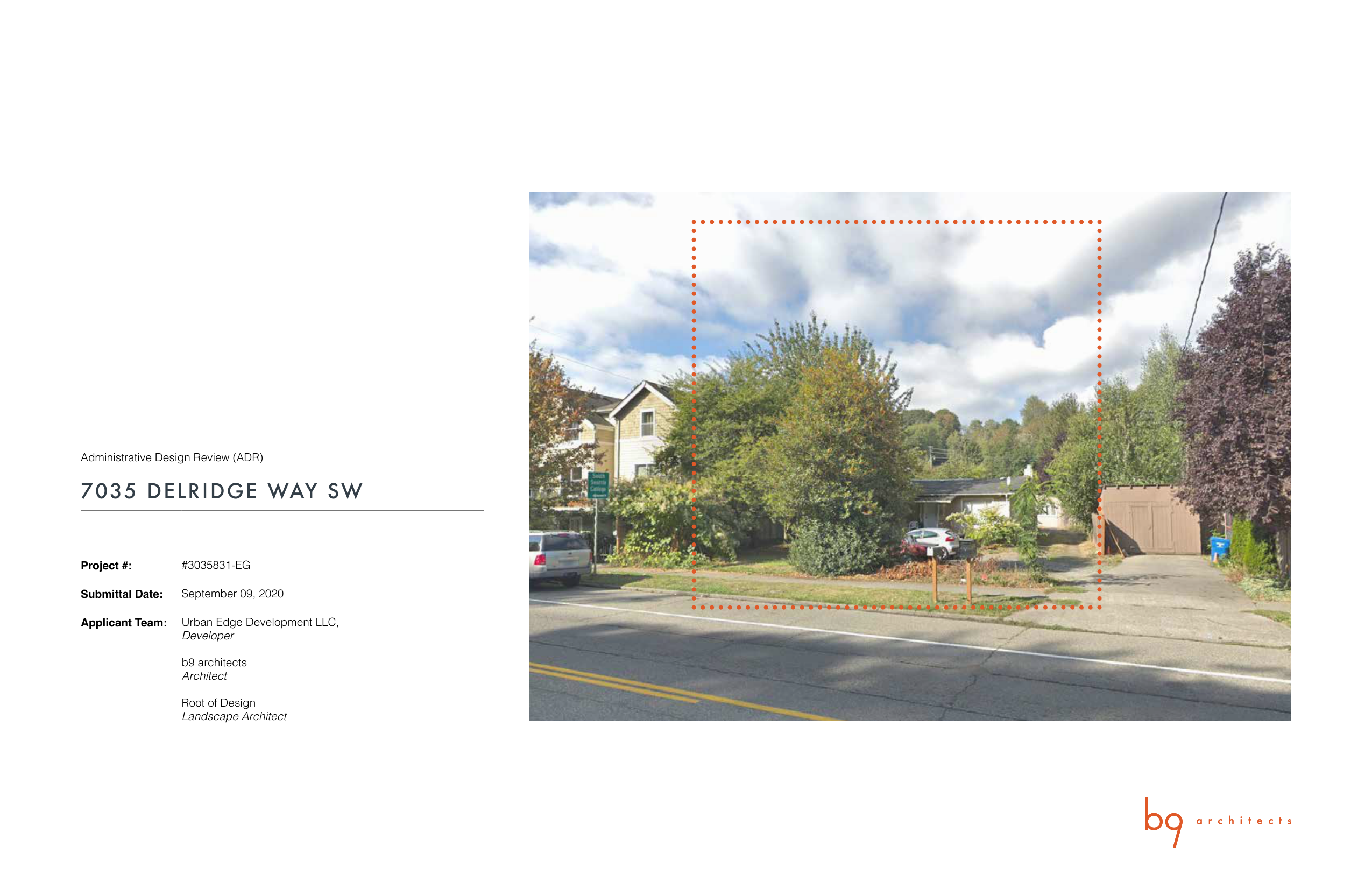 7033 Delridge Way SW design proposal
