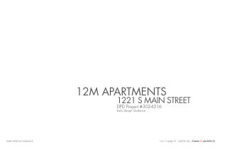 1221 S Main St design proposal