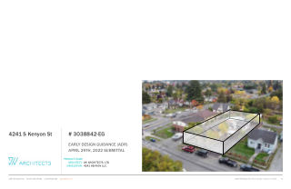 4241 S Kenyon St design drawing