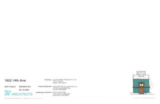 1822 14th Ave design drawing
