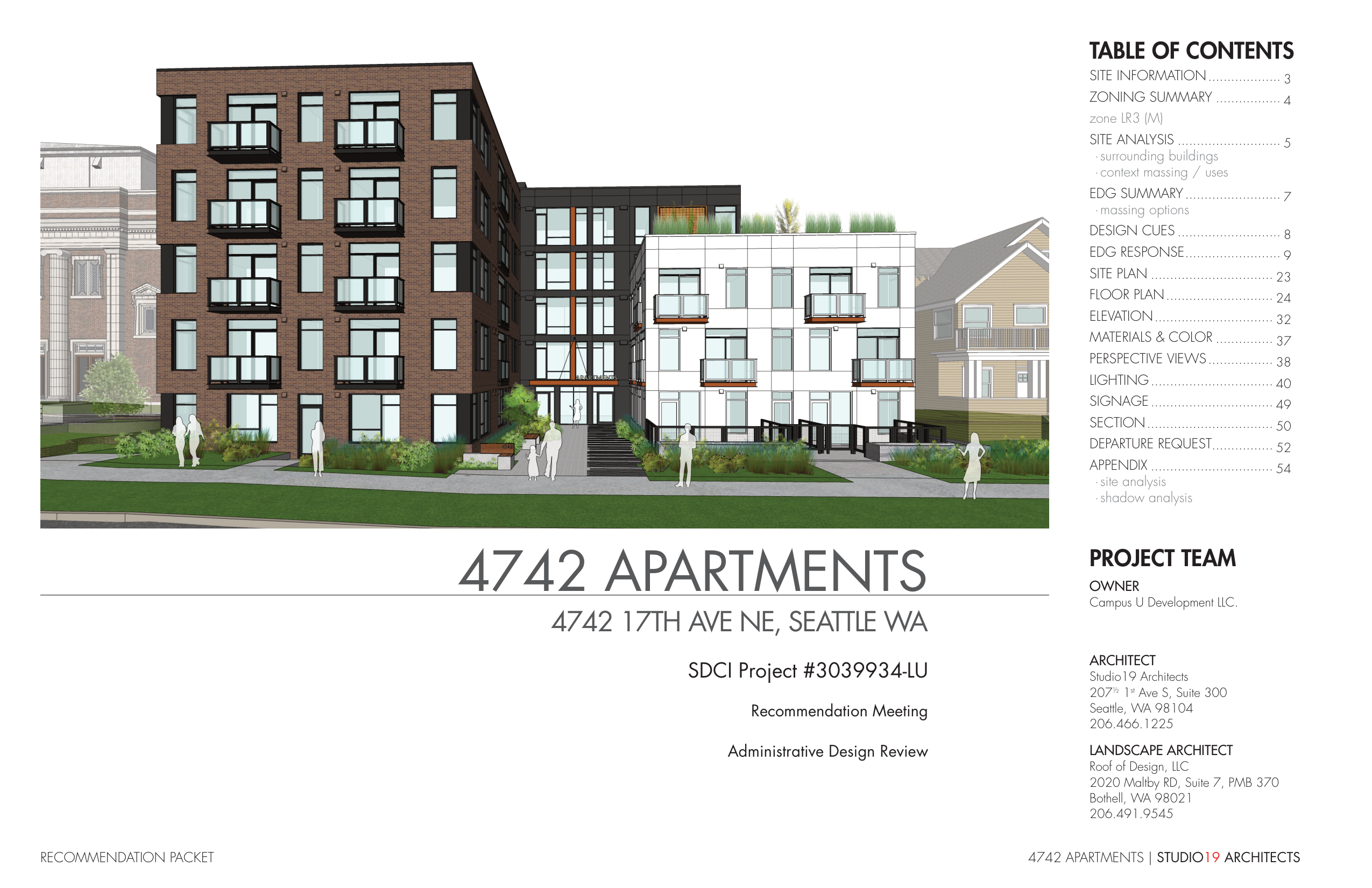 4742 17th Ave NE design proposal