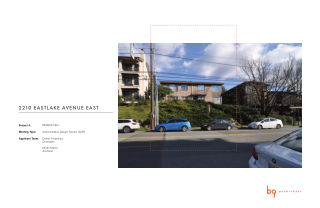 2210 Eastlake Ave E design proposal