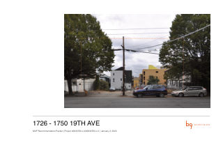1750 19th Ave design proposal