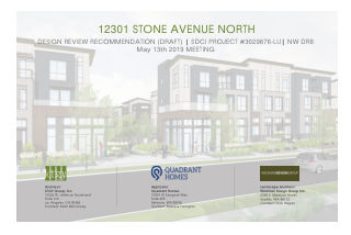 12301 Stone Ave N design proposal