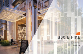 1300 E Pike St design proposal