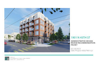1901 N 45th St design proposal