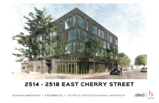 Design drawing, 2518 E Cherry St