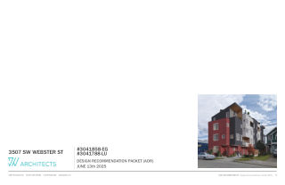3507 SW Webster St design drawing