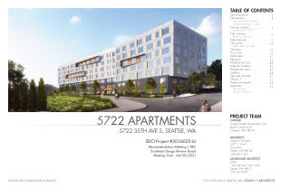 Design drawing, 5722 35th Ave S