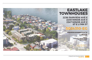 Design drawing, 2240 Fairview Ave E