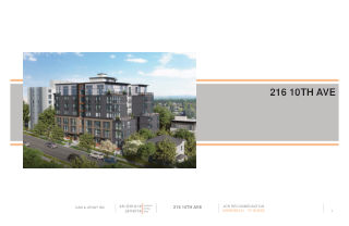 208 10th Ave design proposal