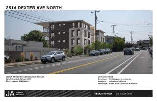 Design drawing, 2514 Dexter Ave N