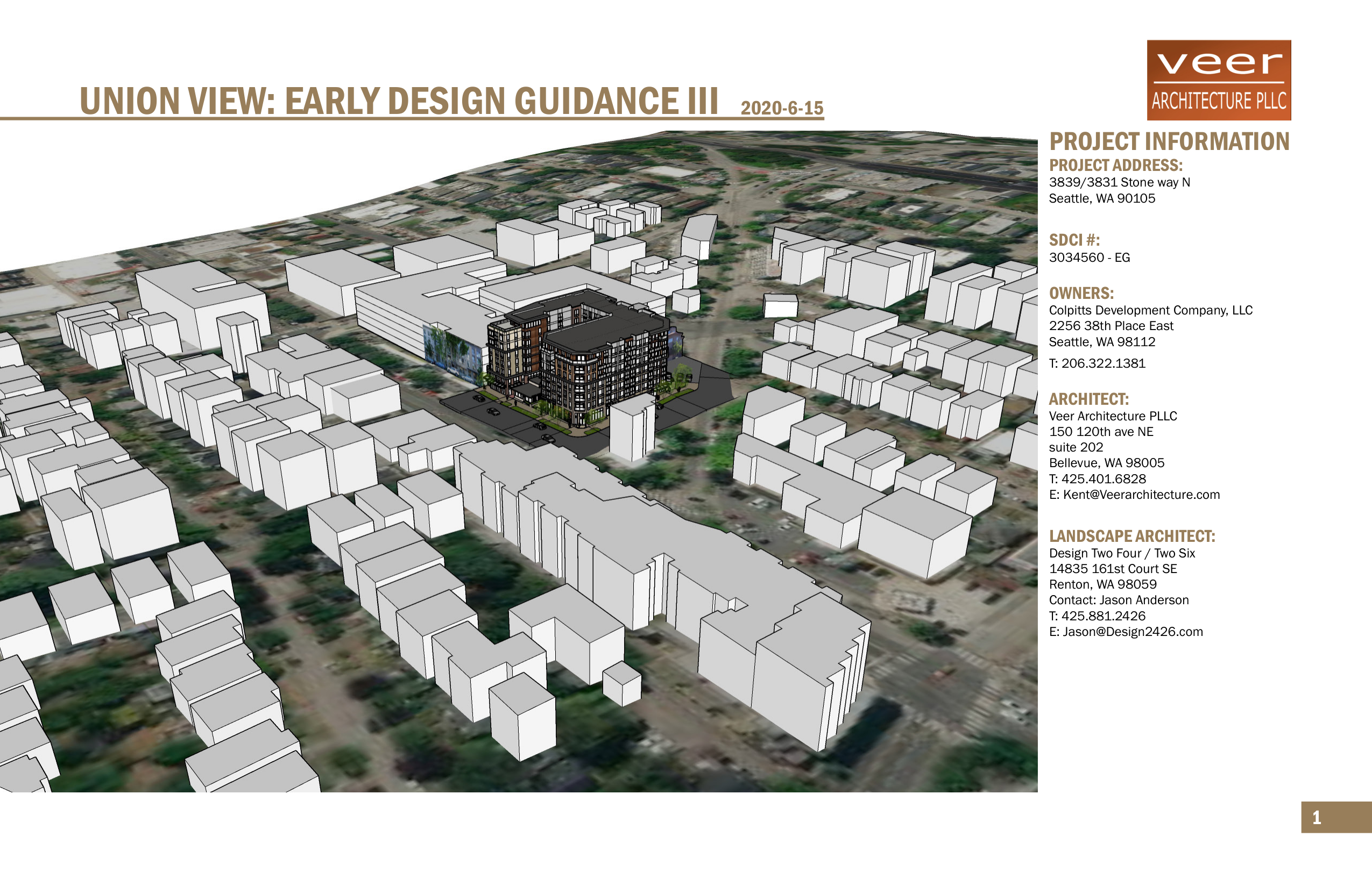 3833 Stone Way N design proposal