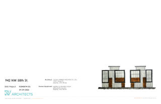 Design drawing, 5802 11th Ave NW