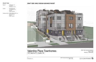 Design drawing, 1537 Valentine Pl S