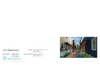 Design drawing, 6717 42nd Ave S