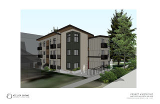 Cover drawing of 9038 21st Ave SW, from its design review packet