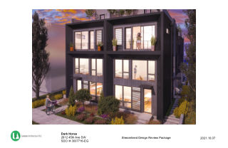 Design drawing, 2612 45th Ave SW