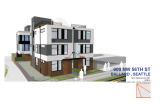 Design drawing, 909 NW 56th St