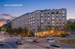 Design drawing cover for 400 W Harrison St