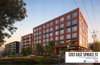 1223 E Spruce St design drawing