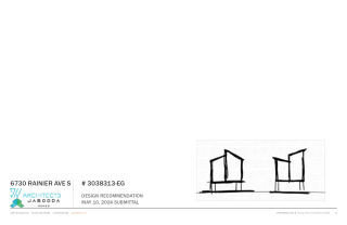 Design drawing, 6730 Rainier Ave S