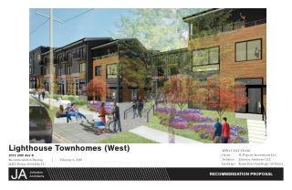 Design drawing, 2411 S Plum St