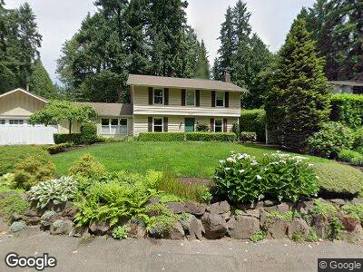 Street view of 7618 NE Champagne Point Pl