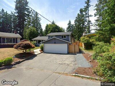 Street view of 21916 93rd Pl W