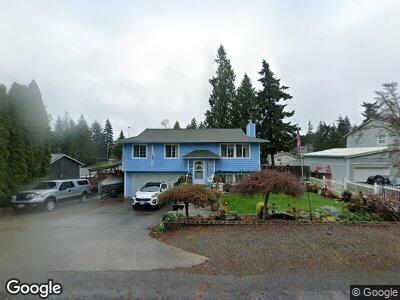 Street view of 14921 202nd Ave E