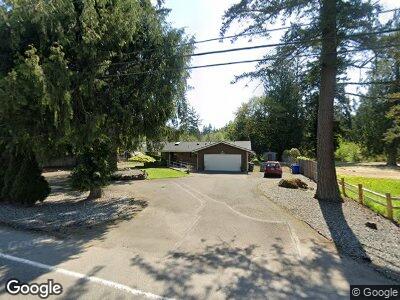 Street view of 17231 SE Wax Rd
